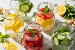 aguas saborizada para emagrecer