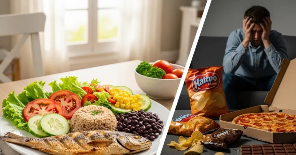 fome fisica vs fome emocinal